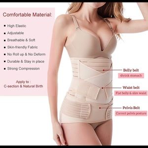 Postpartum Belly Wrap Band 3 in 1 Belt
